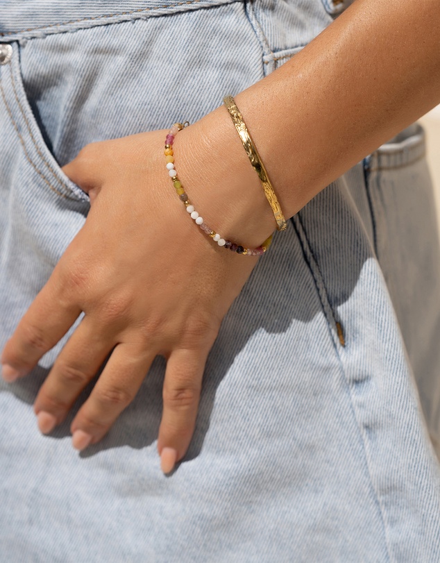 Arms Of Eve - Saffron Gemstone Bracelet
