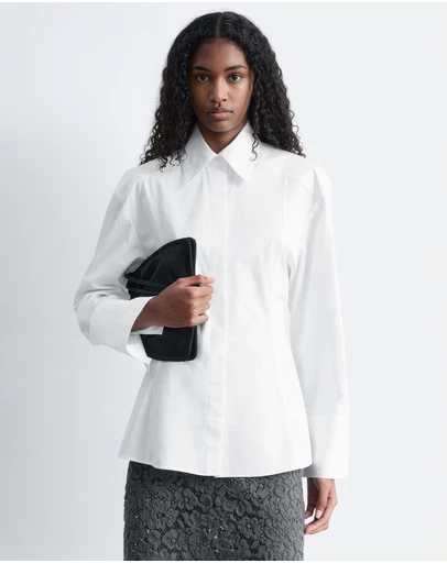 & Other Stories - Tapered Tie-Belt Shirt