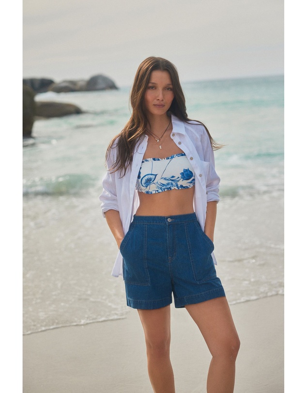 NEXT - Utility Lightweight Denim Shorts