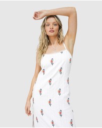 Belle & Bloom - She Blooms Floral Midi Dress