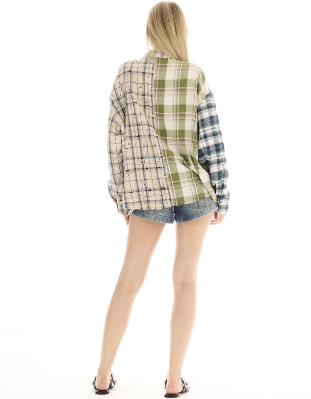 THE TALES - Reworked Artist Check Shirt