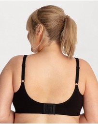 Ava & Audrey  - Underbliss by Ava & Audrey Seamless Bamboo Blend Comfort Wire-Free Bra 2 Pack