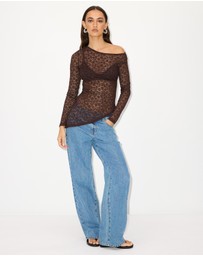 Dazie - Camilla Lace Top