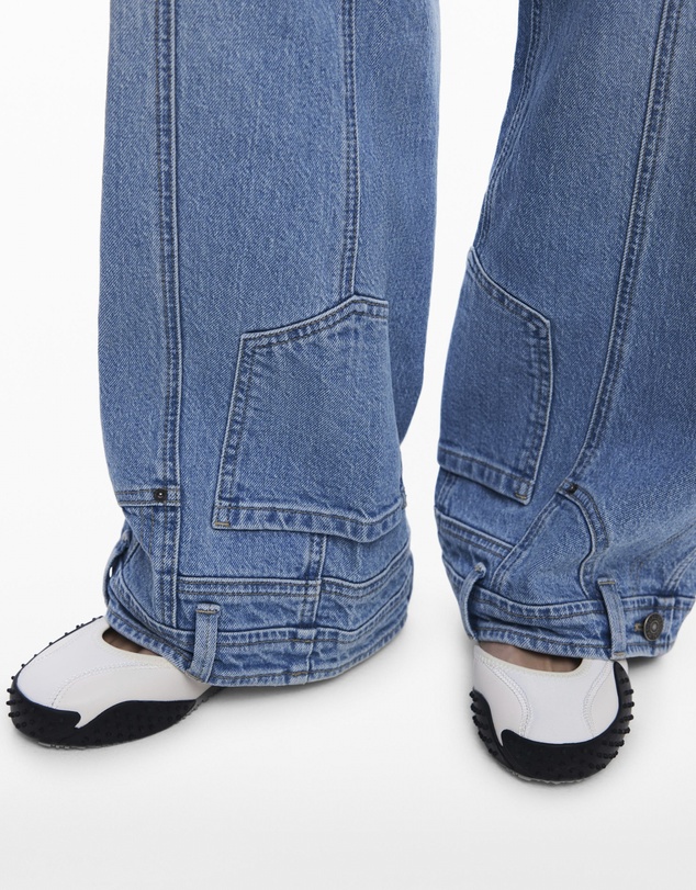 Desigual - Straight Jeans With Inverted Effect