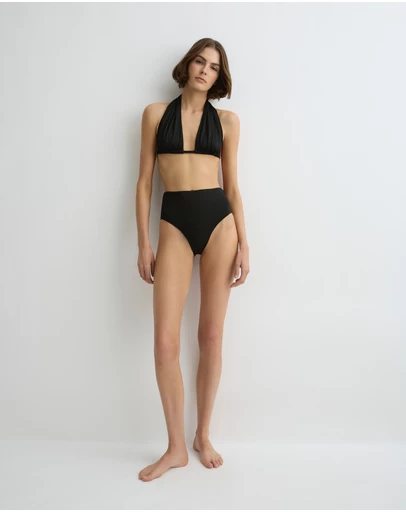 BONDI BORN - Isabella Bikini Top - Black (Embodee™)