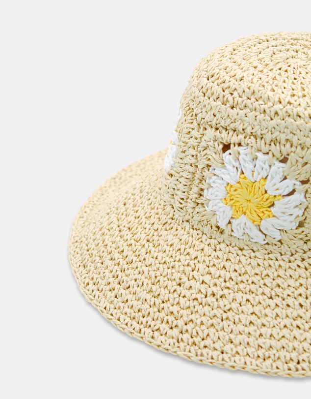 Morgan & Taylor - Mini Daisy Crochet Bucket Hat