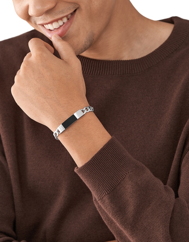 Fossil - Jewelry Silver-Tone Bracelet