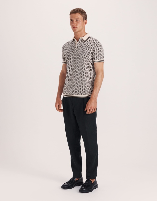 SABA - Monte Linear Knit Polo