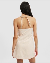Cotton On - Isabel Halter Wrap Mini Dress