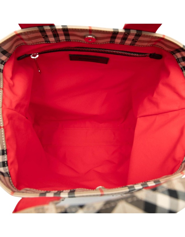 Pre-Loved by Azura Reborn - Pre-Loved House Check Nylon Artie Satchel