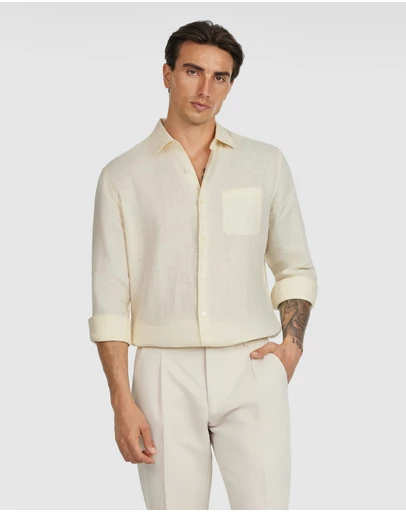 Tarocash - Hamilton Pure Linen Shirt
