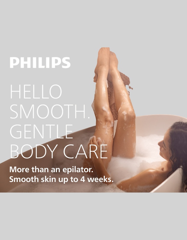 Philips - Philips Epilator Series 8500 Pastel purple