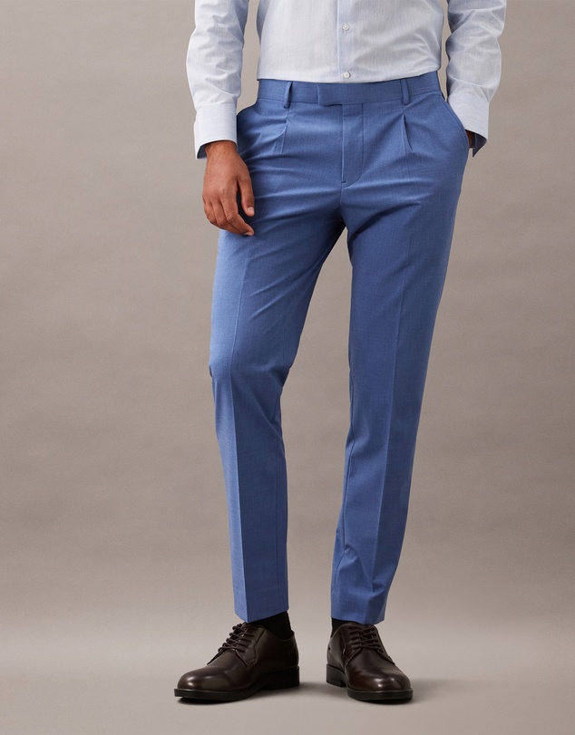 Calvin Klein - Plain Marle Suit Pant