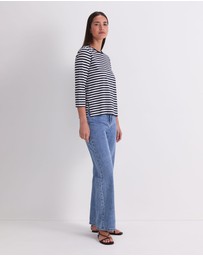 Sportscraft - Mercerised Cotton 3/4 Sleeve Tee