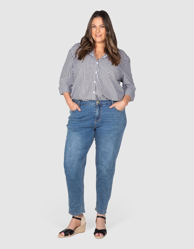 Love Your Wardrobe - Lottie Mid Wash Jeans