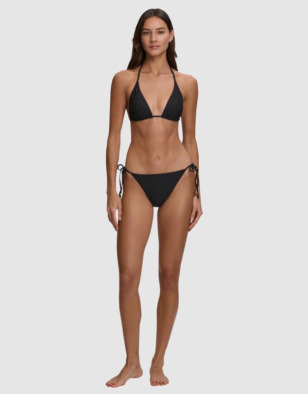 Polo Ralph Lauren - Logo Jacquard Ricky String Tie Side Bikini Bottom