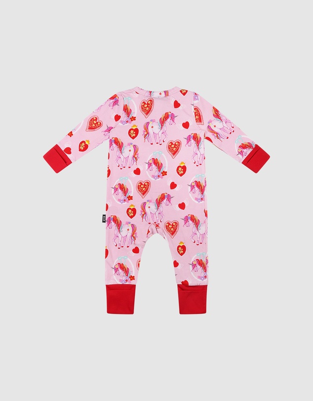Rock Your Baby - Unicorn Hearts Coverall