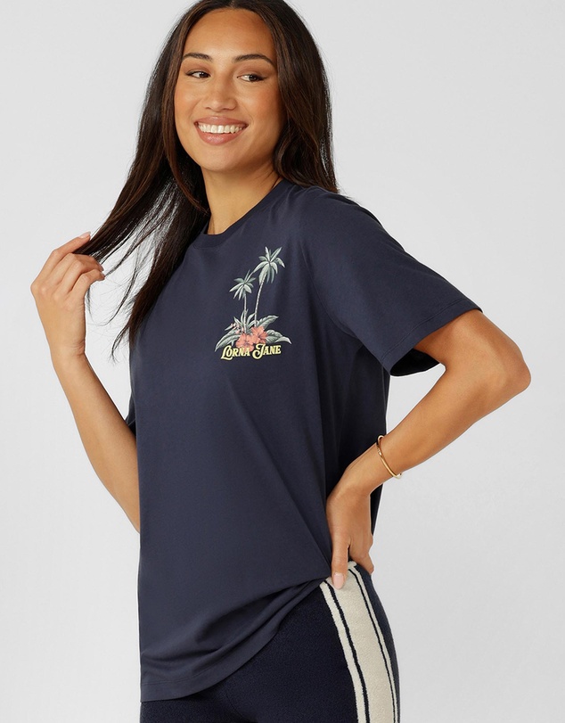 Lorna Jane - Palm Royale Relaxed T-Shirt