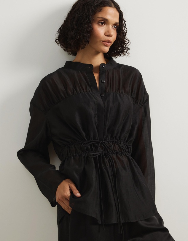 Atmos&Here - Liliora Tie Waist Top