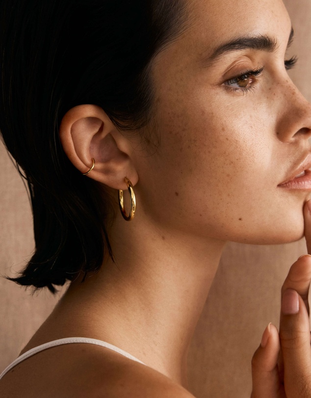 SAINT VALENTINE - Classic Hoops Medium - Gold