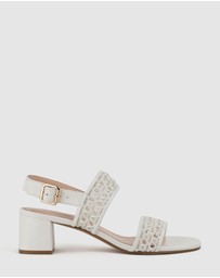 Edward Meller - SIMONE50 Two Strap Weave Sandal