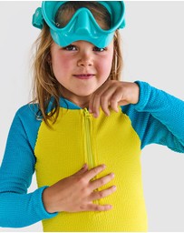 Kip&Co - Splash Crinkle LS Bathers - Kids