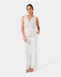 Forcast - Arina Pleated Top
