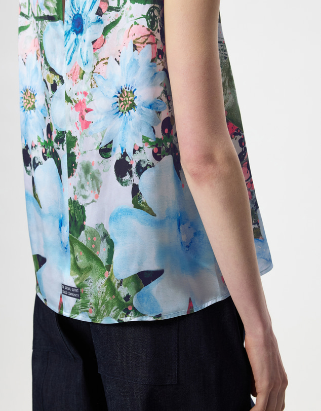 The Social Outfit - Silk Shell Top - Pardis