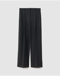 M.N.G - Pleated Wide Leg Trousers