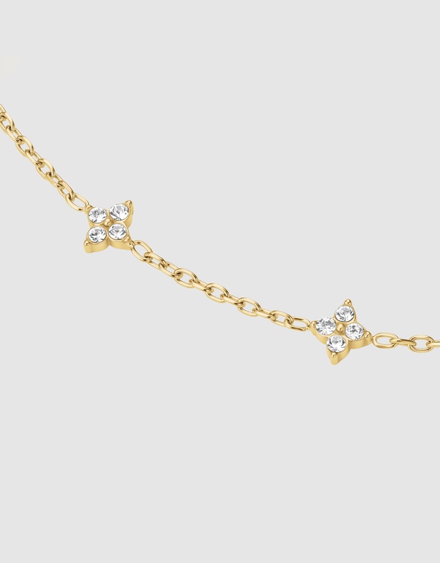 Rosefield - Diamond Star Crystal Gold-Tone Bracelet