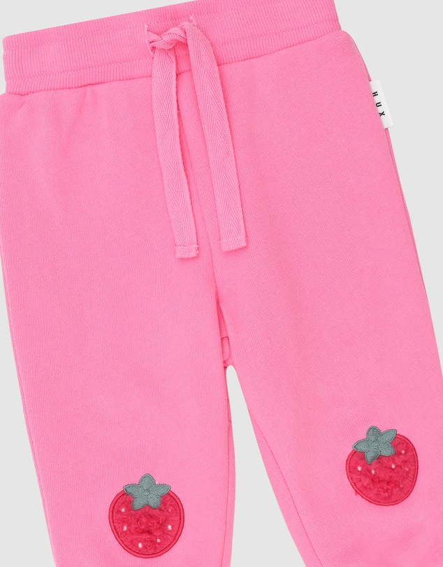 Huxbaby - Very Berry Trackpants - Babies-Kids