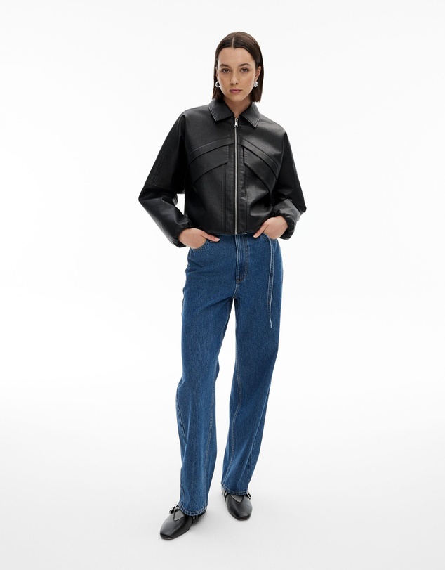 Witchery - Pebbled Bomber Jacket