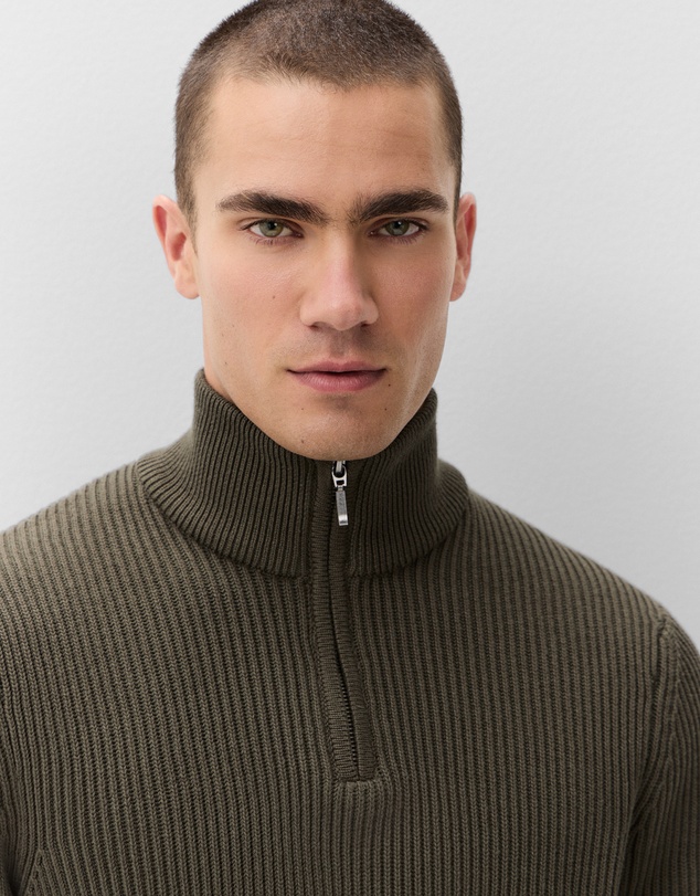 UNISON - Half Zip Knit