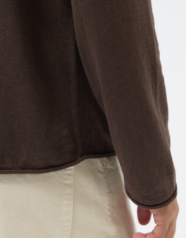 AERE - Easy Linen Blend LS Tee
