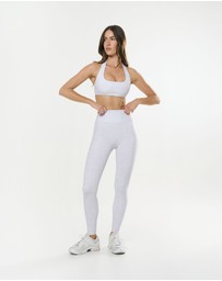 STAX. - Full Length Tights Airlyte - Grey Marle