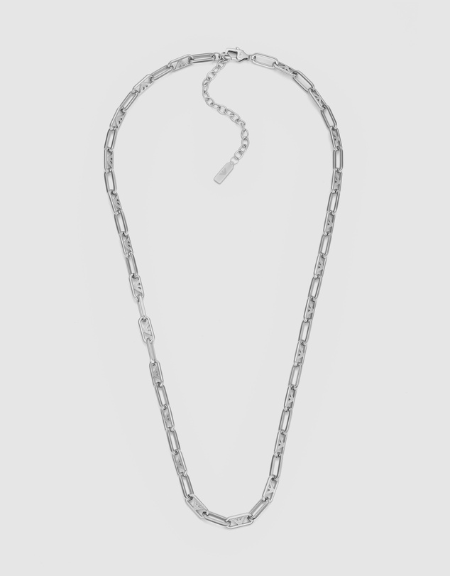 Emporio Armani - Emporio Armani Silver-Tone Necklace