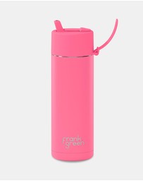 Frank Green - 20oz Stainless Steel Ceramic Reusable Bottle with Straw Lid