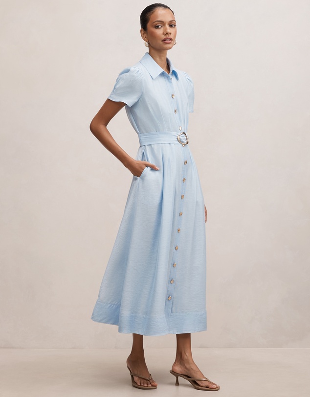 Forever New Petite - Avery Petite Short Sleeves Midi Dress