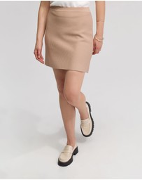 Oxford - Cera Knitted Mini Skirt