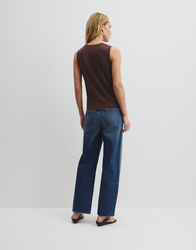 Country Road - Pointelle Detail Neck Tank