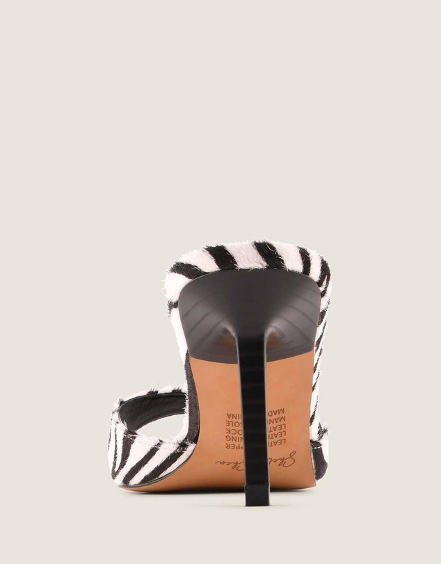 Shelly Shen - Addison High Sandals Zebra