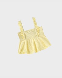 Aqua Blu Kids - Stepping Stones Frill Bikini Set - Kids