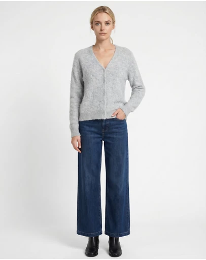 SILK MAGNOLIA - Cashmere, Silk, Wool Cardigan