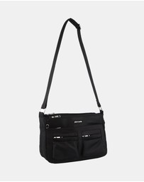 Pierre Cardin - Pierre Cardin  Nylon Anti-Theft Cross Body Bag
