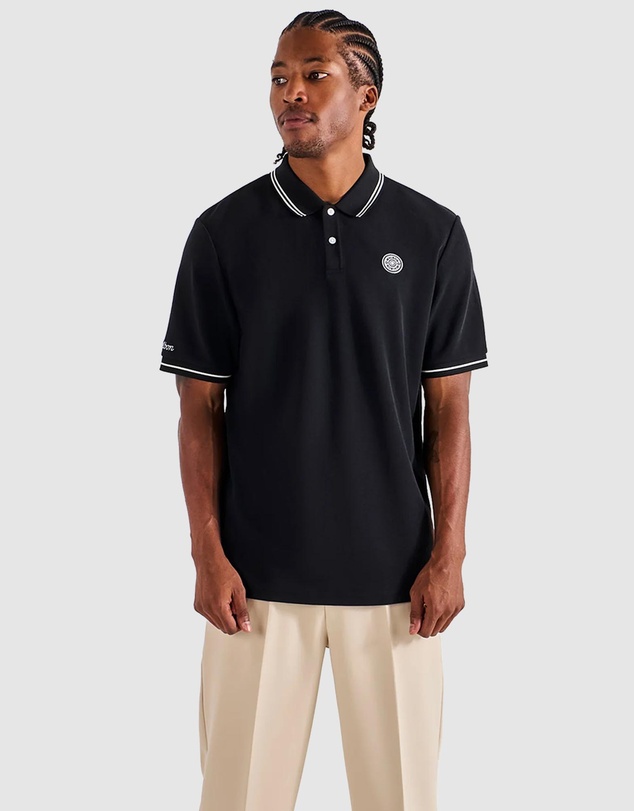 Malbon - Fairway Applique Pique Polo