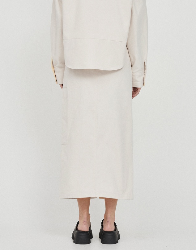 FRIEND of AUDREY - Cotton Drill Skirt