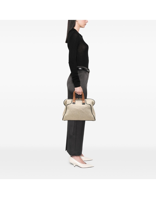 Pre-Loved by Azura Reborn - Pre-Loved Large Canvas Chameleon Satchel