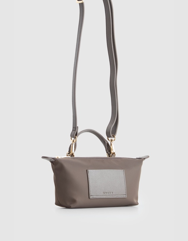 Evity - Noosa Leather Trim Crossbody Bag