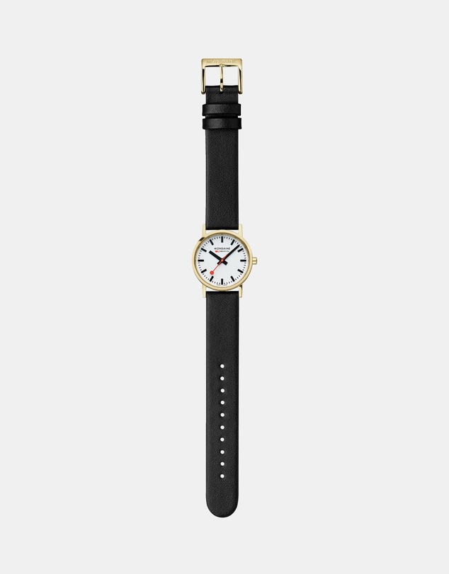 Mondaine - Mondaine Classic Vegan Grape Leather 30mm Watch