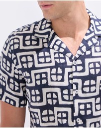 Marcs - Rush Rush Geo Linen Shirt